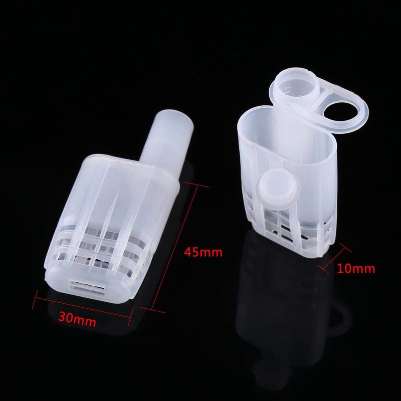 Akozon Queen Bee Cages Beekeeping Catcher Plastic Bee Isolator Clip