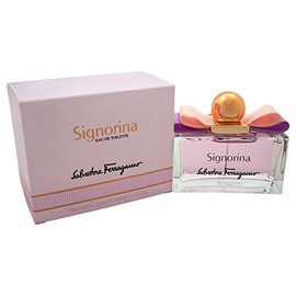 FERRAGAMO Signorina Eau de Toilette, Perfume Spray for Women, 3.4 Fl. Oz.