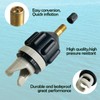 Inflatable Sup Pump Adaptor Set, Compressor Air Valve Adapter Air