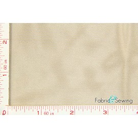 Nude Taupe Power Mesh Net Fabric 4 Way Stretch Nylon Spandex 6 Oz 60-62"
