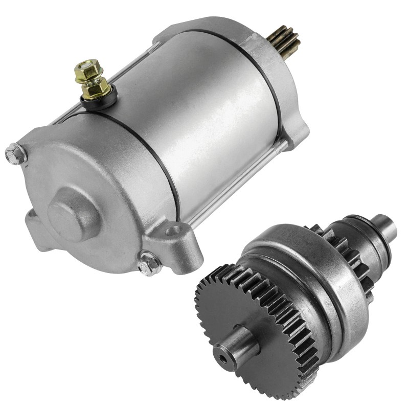 Caltric Starter & Drive Bendix for Yamaha Grizzly 600 YFM600