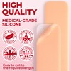 MYHELP Medical Grade Silicone Scar Sheets - 6pk (7”x1.6”) -