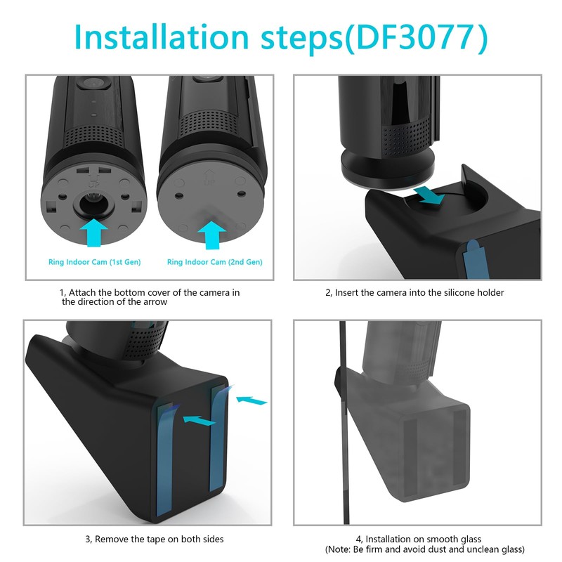 HOLACA Window Mount for Ring Indoor Cam Plus, R-ing Indoor