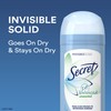 Secret Original Unscented Women's Invisible Solid pH Balanced Antiperspirant and
