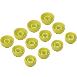 6 Pairs Replacement Earbuds Tips Silicone Eartips Set for Beats Fit Pro Buds Headphones Wireless Fit in Case Ear Tips (Volt Yellow)