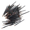 ISKYBOB 50 Pieces Black Disposable Lip Brushes Lipstick Gloss Wands