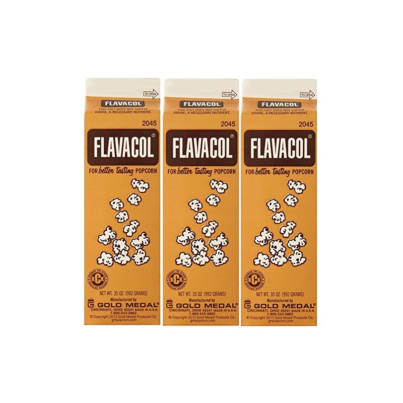 Gold Medal Prod. 2045 Flavacol Seasoning JKHnVq Popcorn Salt 35oz.,