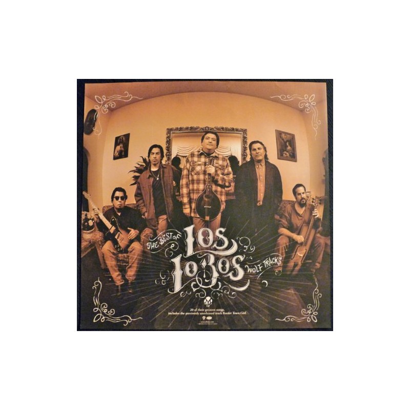 Los Lobos - Wolf Tracks - Rare Advertising Poster/Lithograph -