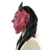 Fancy Dress, Costume Red & Black Satan Mask