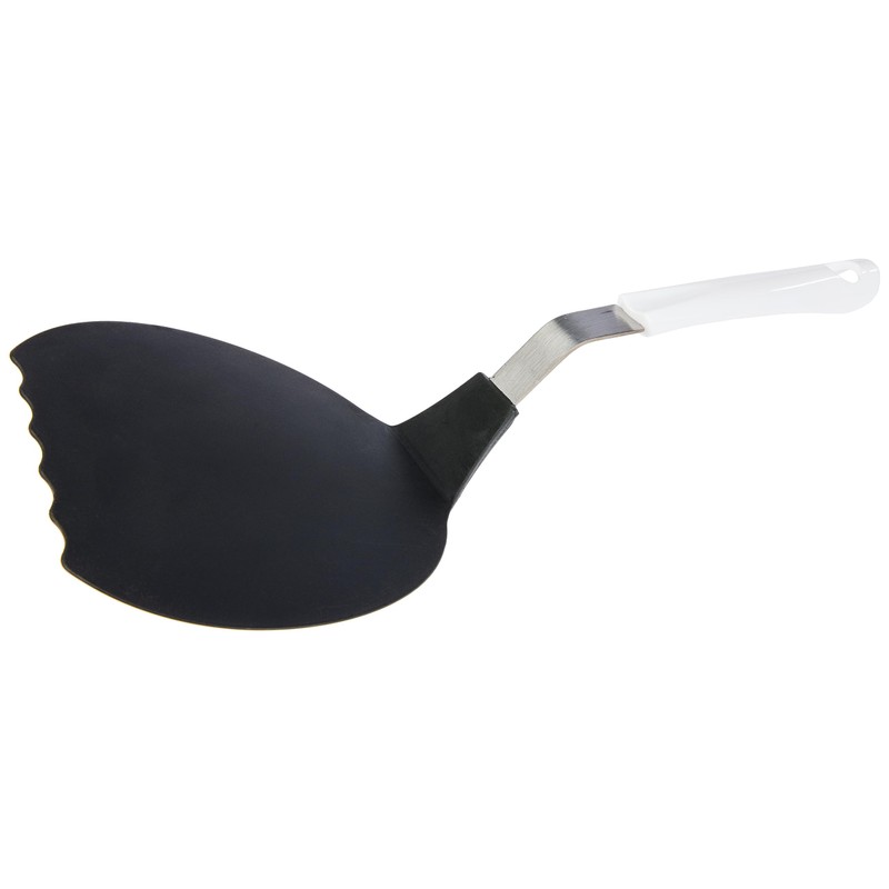 FACKELMANN Omelette Turner 34.5 cm ARCADALINA, Crepe Spatula with Practical