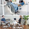 Timsec 2-Pack Fix Sinking Office Chair, 304 Stainless Steel Office