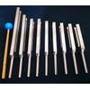 veonly Chakra Tuning Fork Set for Healing 9 PCS Tuning