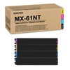 KANTEN MX61NT MX-61NT Toner Cartridge4 Pack MX-61NT-BA MX-61NT-CA MX61NT-MA MX-61NT-YA