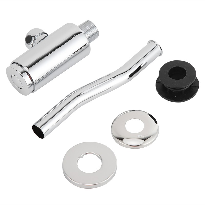 Hand Pressing Urinal Flush Valve Brass Delay Self Closing Bathroom