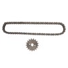 428 17T 17mm Sprocket 428 Drive Chain 60 Links Kit