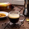 Stylusella Double Wall Glass Espresso Cups 5oz/150ml, A set of