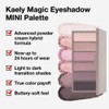 Kaely 6 Color Mini Nude Pink Eyeshadow Palette Makeup, Highly