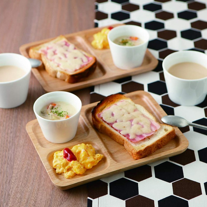 TAMAKI T-695050 Warms, Lunch Plate, Diameter 9.8 x Depth 7.3