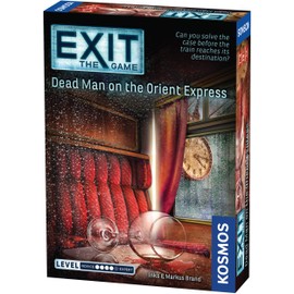 Exit: Dead Man on The Orient Express | Exit: The Game - A Kosmos Game | Family-Friendly, Card-Based at-Home Escape Room Experience for 1 to 4 Players, Ages 12+