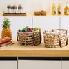 Farmhouse Seagrass Egg Baskets for Collecting Fresh Eggs Handmade Egg
