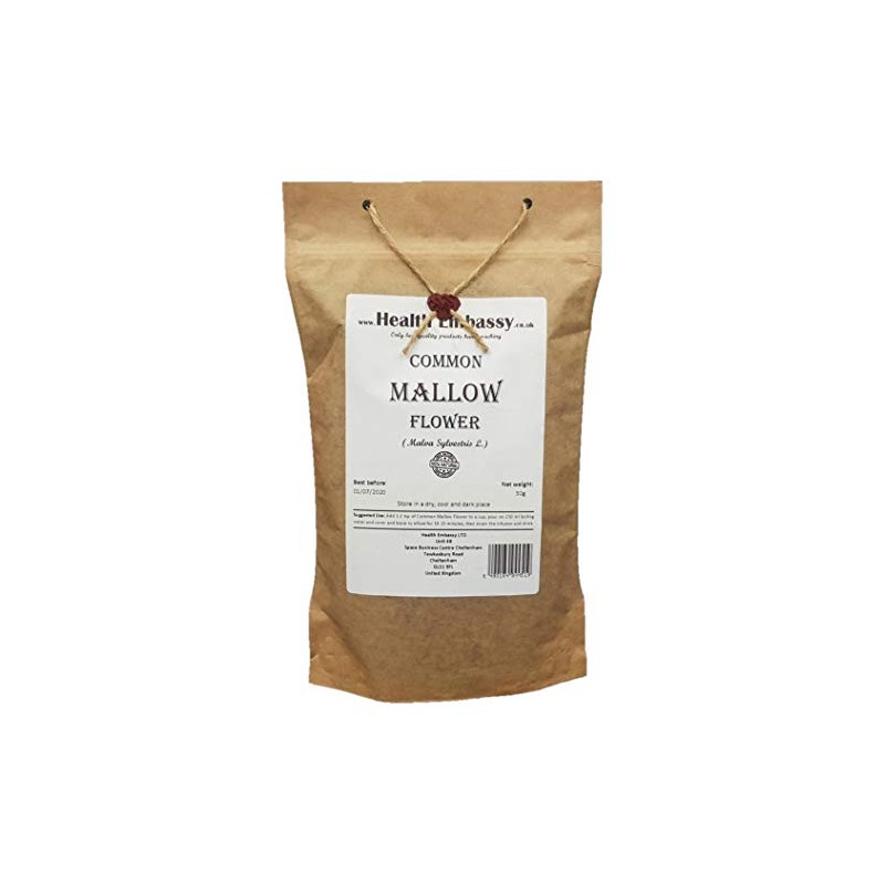 Health Embassy Common Mallow Flower Tea | Malva Sylvestris L