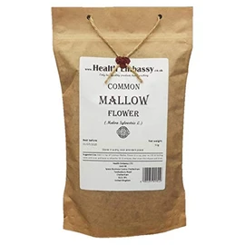Health Embassy Common Mallow Flower Tea | Malva Sylvestris L | 100g