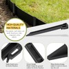 Landscape Edging Garden Stakes, Heavy Duty Plastic Yard Stake, 10