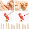 LIKENNY Orange Wood Stick Wooden Nail Stick Nail Pusher Multifunctional