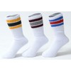Health Knit HKAD20-SET01 Men's Unisex Socks, Elasticity, 3 PSET, B