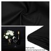 5x7ft Black Backdrop for Photography Black Screen Background Thickened Non-Woven