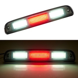 Cxdar Third 3rd Brake Light LED for 1999-2016 Ford F250 F350 F450 F550 Super Duty, High Mount Rear Brake Lights Assembly for 99-16 F-250 F-350 F-450 F-550, 93-11 Ranger Center Cab Cargo Stop Light