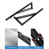 QWORK 24" Heavy Duty Folding Shelf Brackets for Wall Mounted