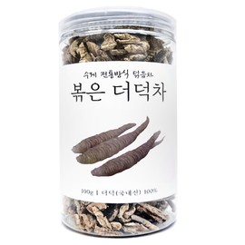 Tea Cooking Homemade Traditional Roasted Deodeok Tea 50 Tea Bags / 티쿠킹 수제 전통방식 볶은 더덕차 50티백