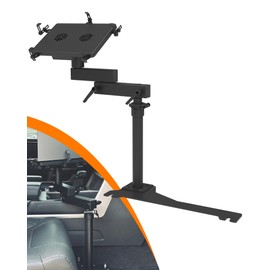 MELIPRON Truck Laptop Mount Fit for Toyota Tundra 2022-2024 Ford Focus 2003-2010 No-Drill Vehicle Laptop Stand Holder for Passenger Seat