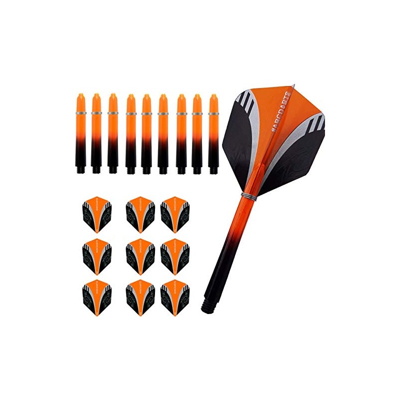 ABC Darts 990032 Unisex Adult Darts Orange Short