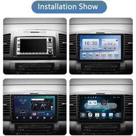 for Toyota Allion Premio Radio 2001-2007 Android 13 Car Stereo 9" Touchscreen Wireless Carplay Android Auto GPS Navigation with Free Reverse Camera 4GB RAM+64GB ROM