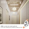 YGS-Tech 2 Inch Eyeball Gimbal LED Recessed Lighting Dimmable Downlight,