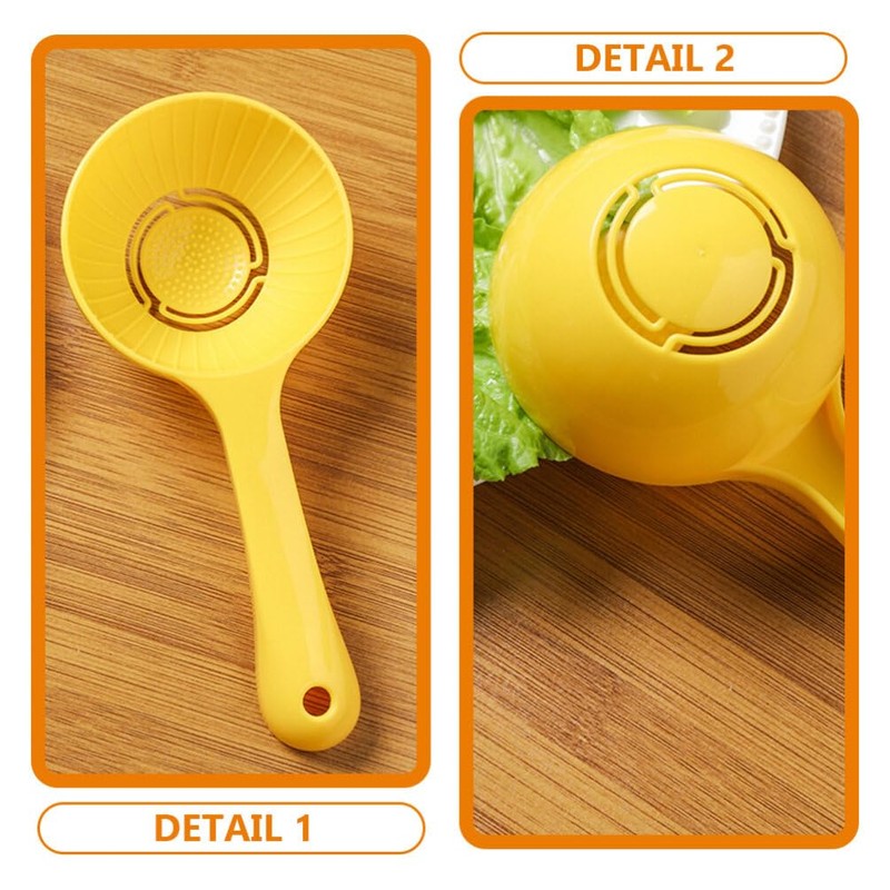 Kichvoe Cuchara Para Servir Arroz Antiadherente Alimenticio Pp Amarillo 1