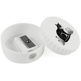 'Cat in Garden' Compact Pencil Sharpener (PS00044741)