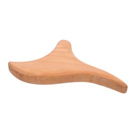 FOMIYES Gua Sha Facial Tool Ergonomic Massager for Relaxation Blood Circulation Natural Beech Wood for Spa Daily Skincare Routine Reduces Fatigue Promotes Youthful Glow