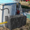 24x11x11 Inch Pool Pump Cover with 2 Side Openings, 3-Layer