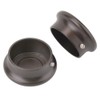 Knape & Vogt Closet-Pro HD CD-0017-BRZ Decorative Closet Pole End