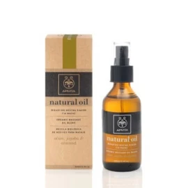 Apivita Natural Oil - Organic Massage Oil Blend Olive Jojoba Almond 100ml