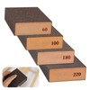 Sanding Blocks 4 Pack Wet and Dry Dual-Use,Coarse and Fine
