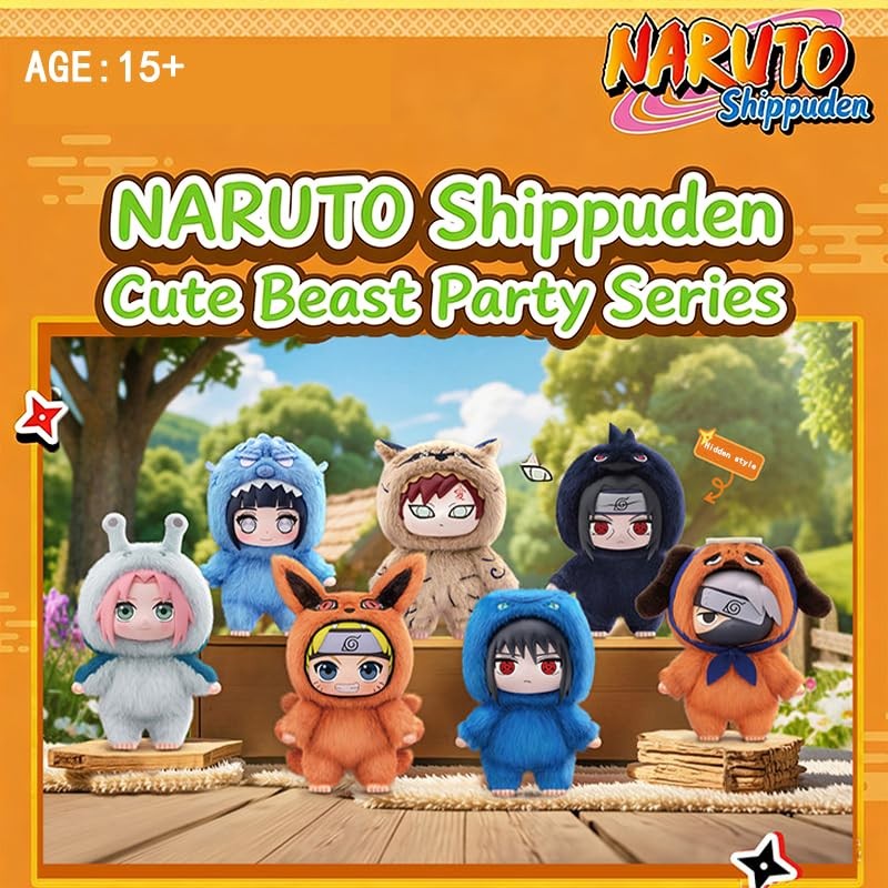 MINISO Naruto Shippuden Cute Beast Party Series Blind Box -
