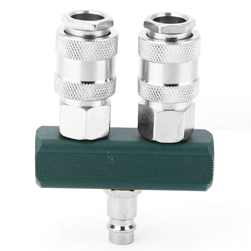 for Compressor Adapter, Air Compressor Connector, 2 Way Air Hose