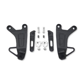 HTTMT MT390-008-BK Black Rear Passenger Foot Pegs Bracket Compatible with Cbr600Rr Cbr Rr 2003 2004