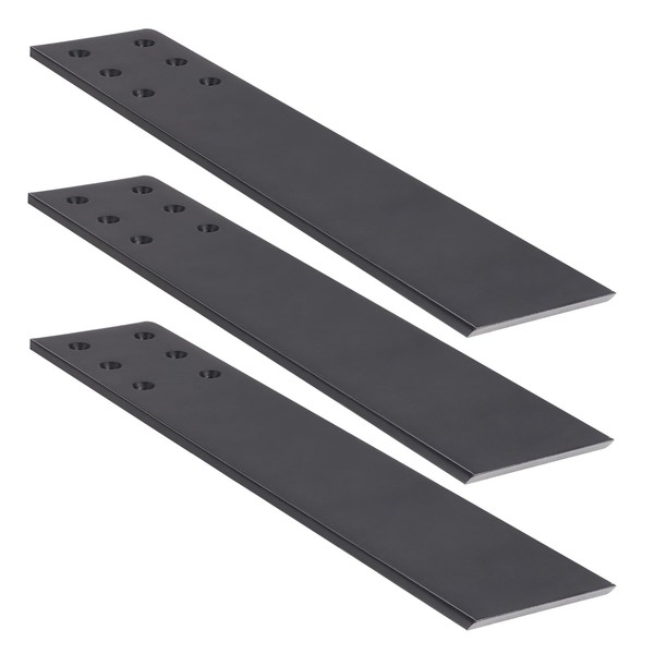 WEKIS 12 Inch Countertop Support Bracket, 3 Pack Solid Iron