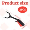 2PCS Litter Pickers for Children,Grabber Stick for Disabled,Lightweight Helping Hand