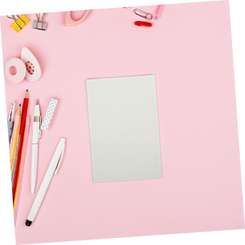SHINEOFI 20pcs Brushed Aluminum Sublimation Blanks DIY Photo Frame Sheets